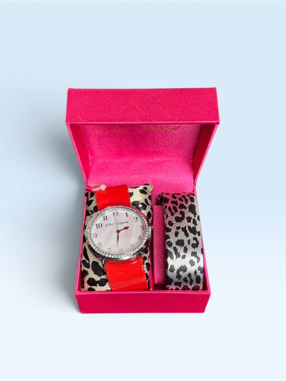 Betsey Johnson Two Band Set Watch
